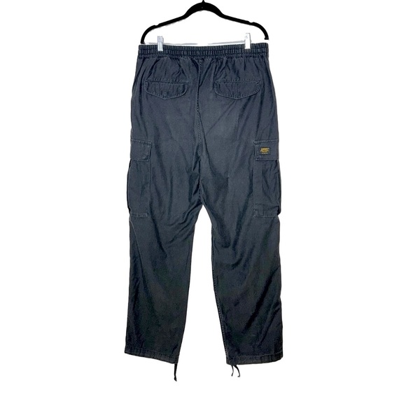 Carhartt WIP Camper Pant, Black Stone Washed, with 6 Pockets, Size XL - Picture 4 of 14